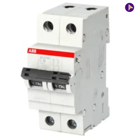 50A DP 'C' (SB202) MCB-ABB - 1SYS272012R0504