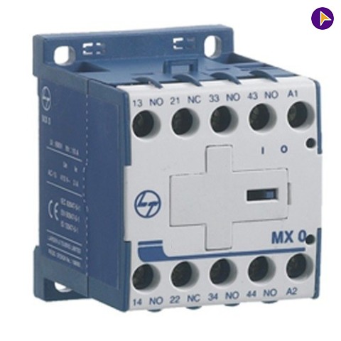9A AC3 TP 1NO(MX-09)DC CONTROL CONTACTOR-L&T - CS94023