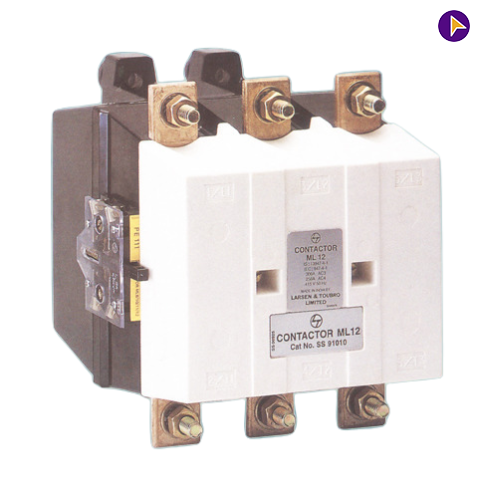 300A AC3 TP 2NO+2NC(ML 12) CONTACTOR-L&T - SS91010