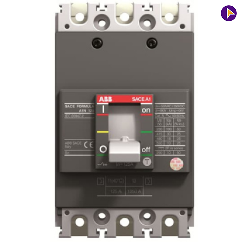 100A TP 25KA TMF (A1C 125) MCCB-ABB - 1SDA066719R1