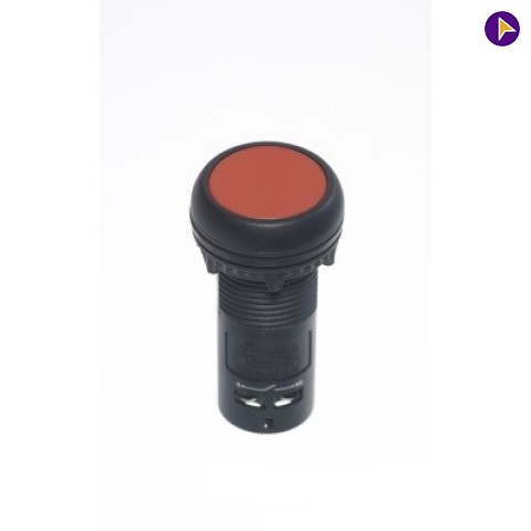 1NC RED PUSH BUTTON WITH ELEMENT-LANDT-EE2RFD1
