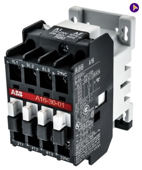 18A AC3 3NO TP (A16-30-01)-(17A) CONTACTOR-ABB - 1SBL181001R8001