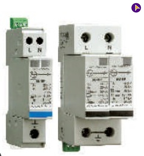 1P+N 2 Module 50KA Type1 +2 SPD - ausp121pn50